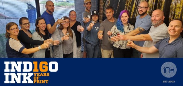 Indigo Ink's 16 Year Anniversary